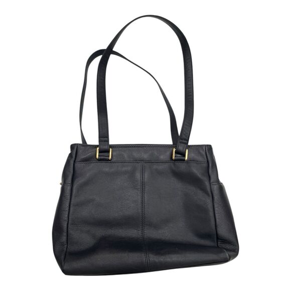 Etienne Aigner Women's Shoulder Bag Classic Leather Navy - Picture 2 of 12